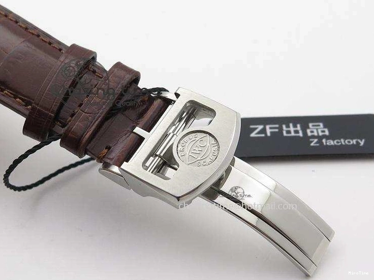 MIROTIME 0726 MoistureWicking Portuguese Real PR IW500704 ZF 1:1 Best Edition On Brown Leather Strap A52010 V 7311